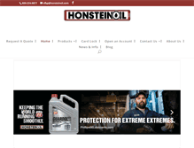 Tablet Screenshot of honsteinoil.com